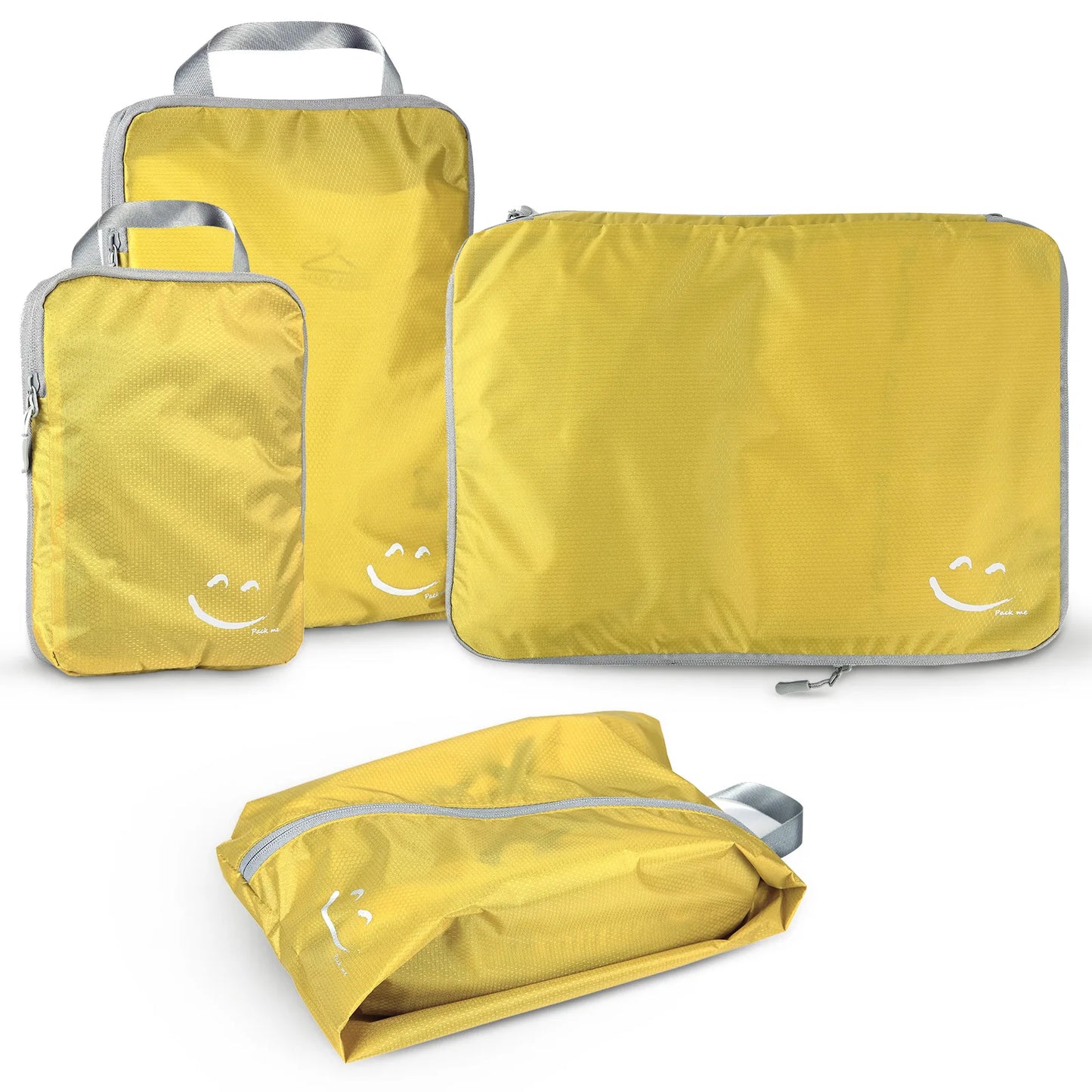 4/6PCS Design Travel Compression Packing Cubes