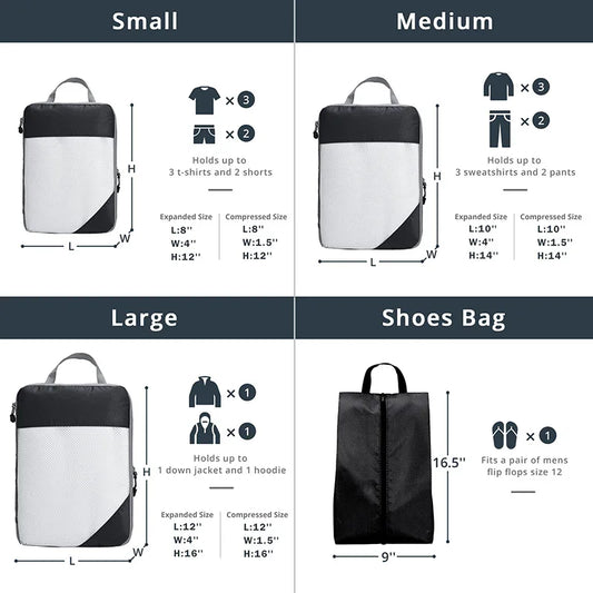 High Grade Compression Packing Cubes