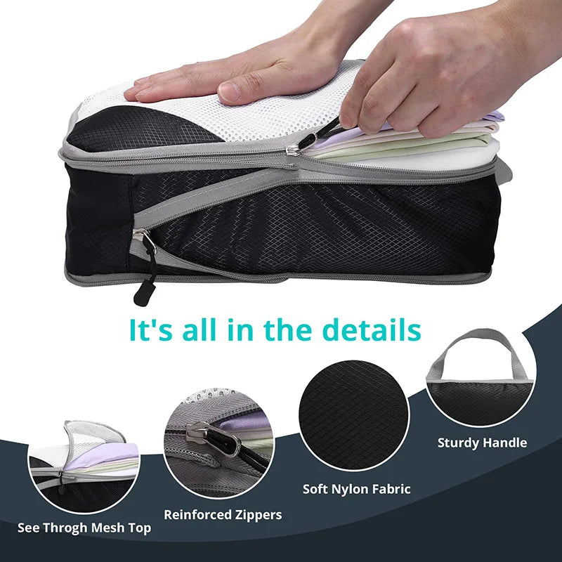 High Grade Compression Packing Cubes