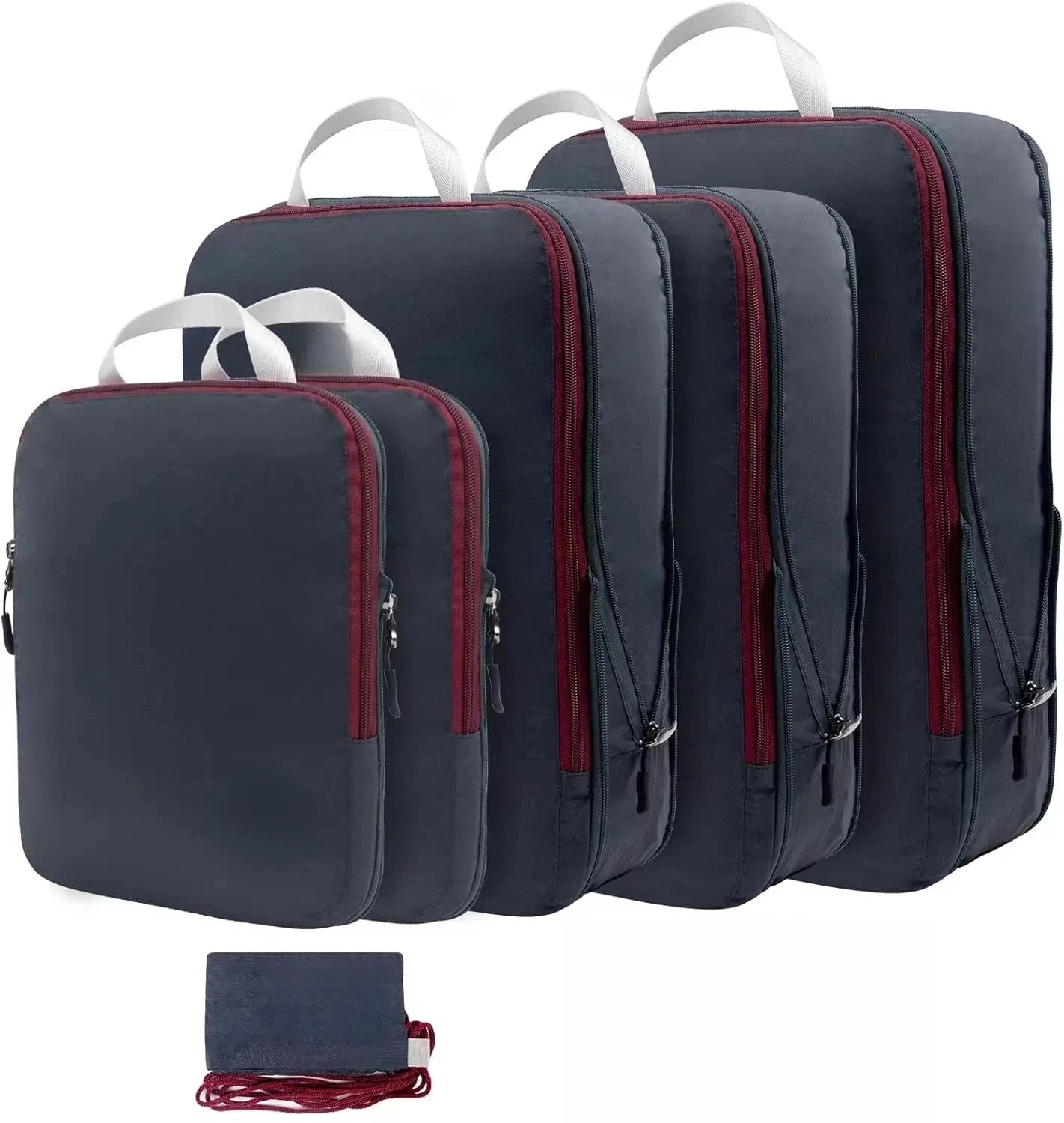 Nylon Waterproof Compression Packing Cubes